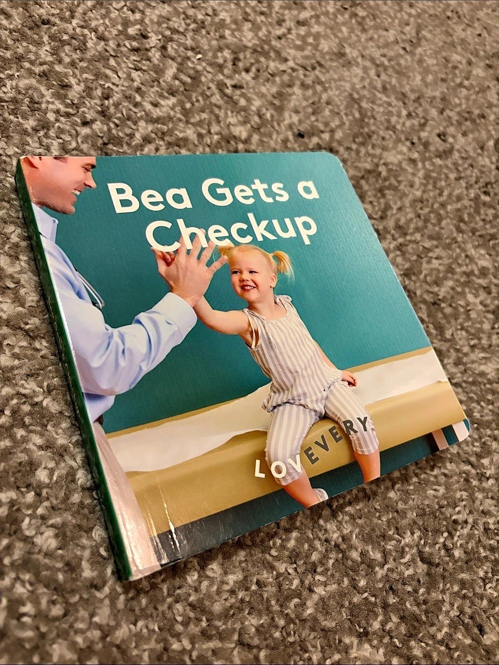 Lovevery Bea Gets a Checkup Learning Book